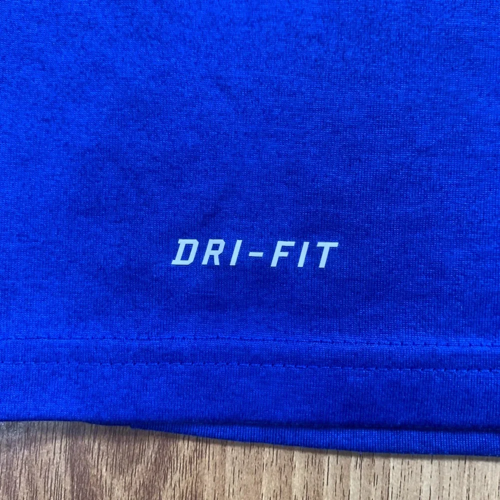 Nike Shirt Mens 2XL XXL Blue Orange Florida Gators University Dri-Fit